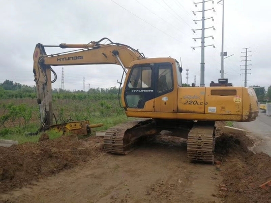 Coreia Original 22Ton Hyundai 220LC-5 Escondedor de Escavação de segunda mão com bom desempenho