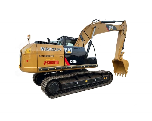 57kW Usado Japão CAT MINI Crawler Digger 320D2 20t Excavator Lagarta 320D2 Excavator