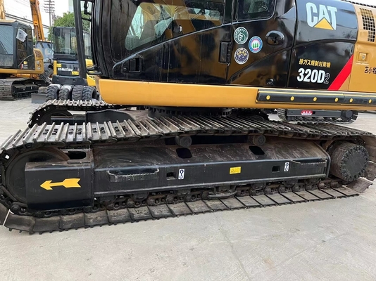 57kW Usado Japão CAT MINI Crawler Digger 320D2 20t Excavator Lagarta 320D2 Excavator
