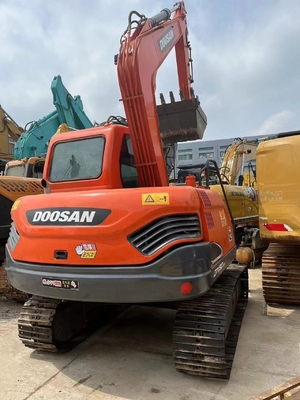 Pintura original DOOSAN DX80-9C Roda Excavadora Hidráulica em estoque em para Construção