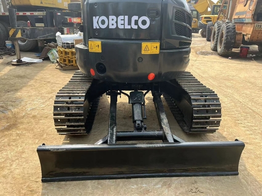Kobelco SK35 Máquina de Escavação Hidráulica Máquina de Reboque de 3 toneladas com e cor original