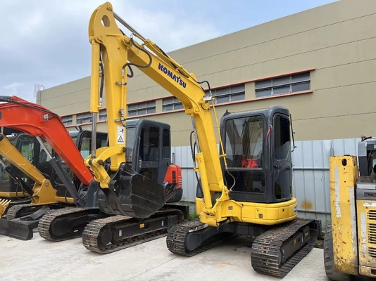 Excavadora Komatsu PC40 de segunda mão 4ton Crawler Chain Digger com bom desempenho