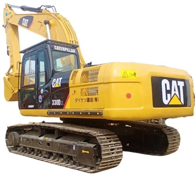 Excavadora usada Caterpillar 330D2L Japão pintura original válvula hidráulica Eaton 114kW