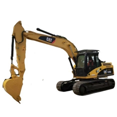 Digger usado Caterpillar 315D com pintura original e motor a diesel feito no Japão