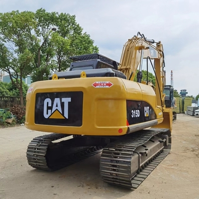 Digger usado Caterpillar 315D com pintura original e motor a diesel feito no Japão