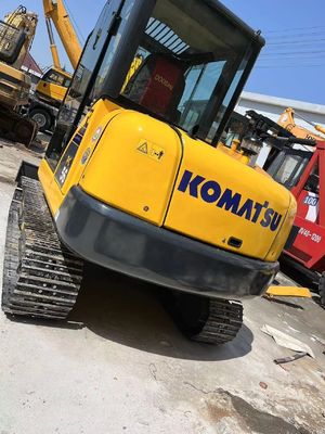 Em bom estado, mini escavadeira Komatsu PC56 mini escavadeira japonesa original 5T