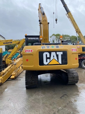 Engenheiro original japonês Caterpillar 320D2 Excavador usado com bomba hidráulica Changjiang