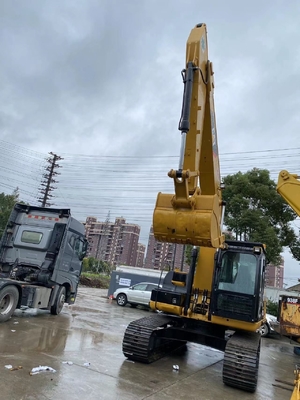 Engenheiro original japonês Caterpillar 320D2 Excavador usado com bomba hidráulica Changjiang