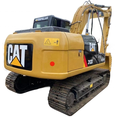 Excavadora usada Digger Japão pintura original Caterpillar 312D escavadora com 0-2000 horas de trabalho