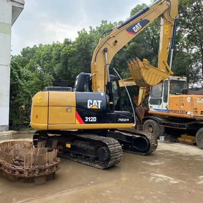 Excavadora usada Digger Japão pintura original Caterpillar 312D escavadora com 0-2000 horas de trabalho