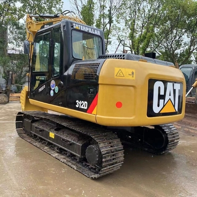 Excavadora usada Digger Japão pintura original Caterpillar 312D escavadora com 0-2000 horas de trabalho