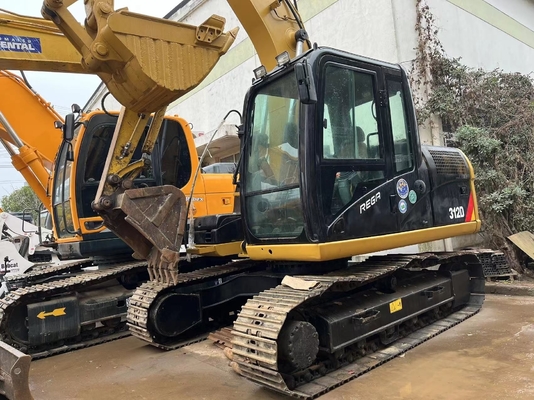Excavadora usada Digger Japão pintura original Caterpillar 312D escavadora com 0-2000 horas de trabalho