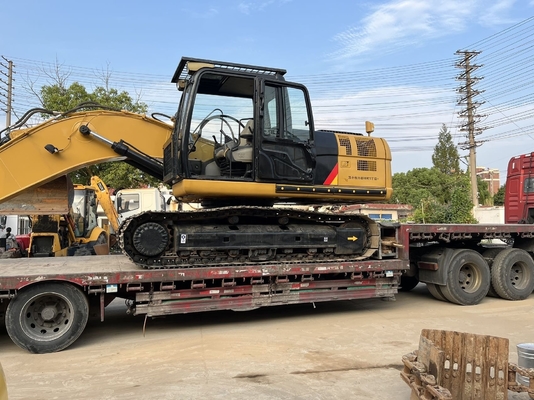 Excavadora usada Changjiang bomba hidráulica Caterpillar 320DL pintura original Japão