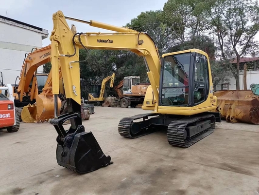 Excavador usado Komatsu PC70 PC60 PC35MR PC55MR PC56 Mini Digger Crawler Em bom estado