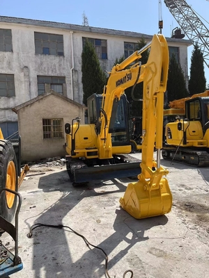 Excavadora usada Komatsu PC56 PC60 PC35MR PC55MR Crawler Mini Digger em boas condições