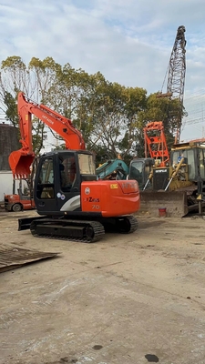 Excavadora japonesa usada original Hitachi zx70 Crawler com motor EPA e projeto Crawler