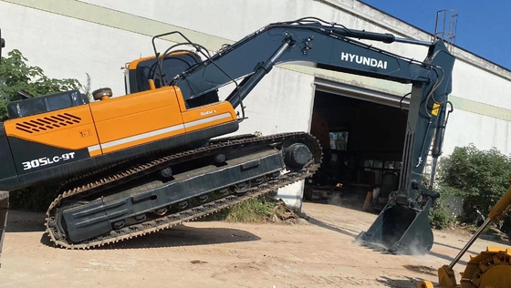 Excavadora Hyundai 305LC de 30 toneladas com motor EPA e pintura original em Guangzho