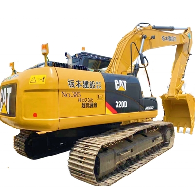 23000 kg Excavadora CATERPILLAR 320D usada em tinta original do Japão