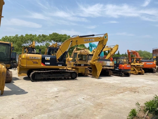 23000 kg Excavadora CATERPILLAR 320D usada em tinta original do Japão