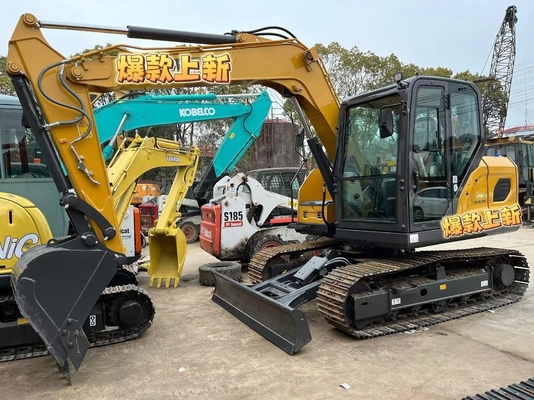 0.3m3 Capacidade de balde XE75GA Excavadora usada em boas condições com 0-2000 horas de trabalho