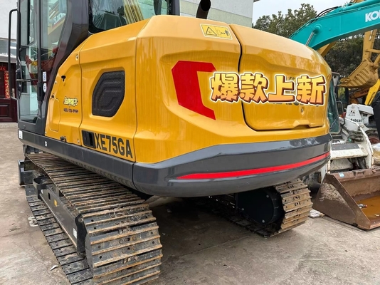0.3m3 Capacidade de balde XE75GA Excavadora usada em boas condições com 0-2000 horas de trabalho