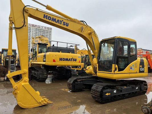 Excavadora usada Komatsu PC130-7 com outra bomba hidráulica a preços acessíveis