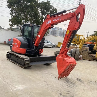 Excavadora KUBOTA KX165-5 original do Japão mini escavadora hidráulica