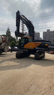 Excavadora Hyundai 300LC-9S usada de 30 toneladas com bomba hidráulica Liyuan 0,3m3 Capacidade de balde