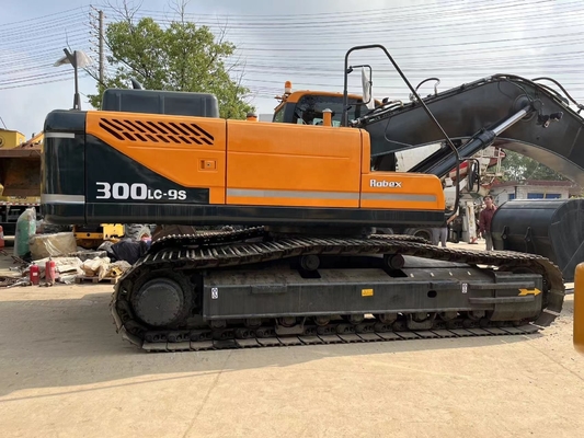Excavadora Hyundai 300LC-9S usada de 30 toneladas com bomba hidráulica Liyuan 0,3m3 Capacidade de balde