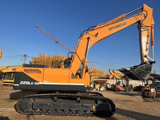 Coreia Original Hyundai 220LC 20 Ton Excavator com motor HINO na Coreia