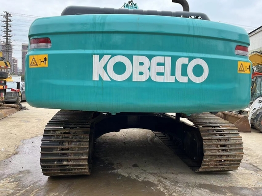 Digger usado Kobelco SK210LC com pintura original e bomba hidráulica Liyuan do Japão