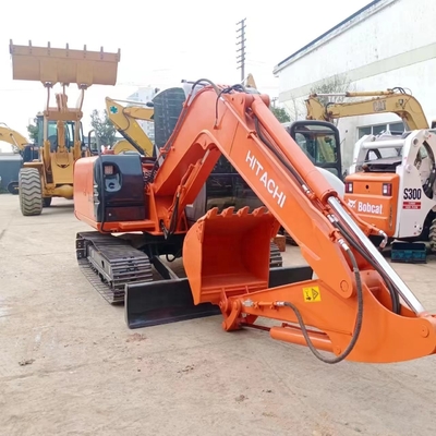 47kW Usado HITACHI ZX70 Mini Excavator Em boas condições Zaxis 70 Excavator para venda Ano 2021