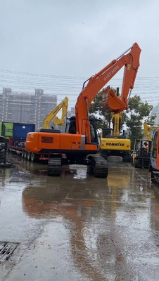 Excavadora usada Hitachi ZX210-3 com outra bomba hidráulica em boas condições de funcionamento
