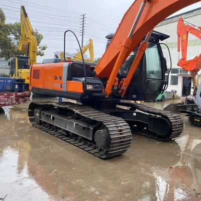 Excavadora usada Hitachi ZX210-3 com outra bomba hidráulica em boas condições de funcionamento