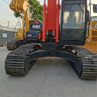 Excavadora usada Hitachi ZX210-3 com outra bomba hidráulica em boas condições de funcionamento