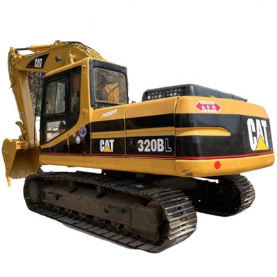 Excavadora original de 20 toneladas CAT 320BL Excavadora usada com 112 kW de potência e certificada EPA/CE