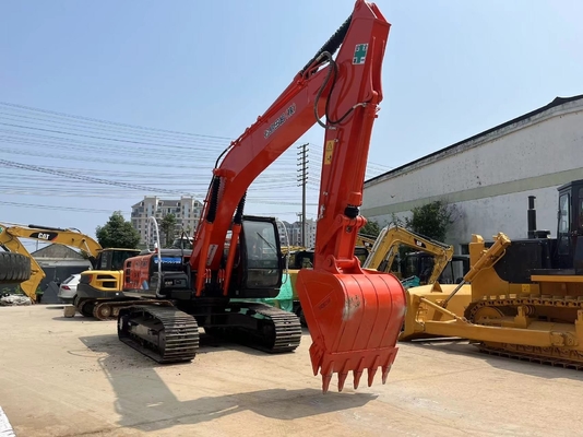 Excavadora usada Hitachi ZX200-3G Crawler com 112kW de potência e 0-2000 horas de trabalho