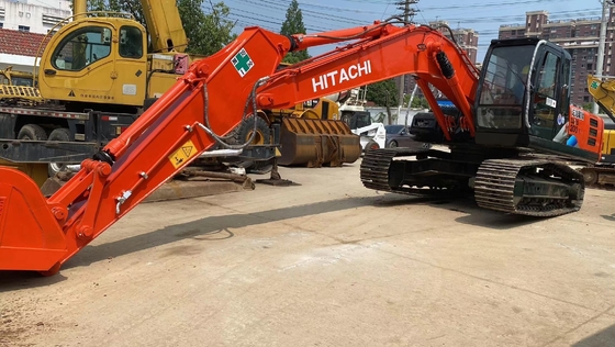 Excavadora usada Hitachi ZX200-3G Crawler com 112kW de potência e 0-2000 horas de trabalho