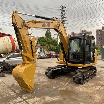 Excavadora usada Caterpillar CAT 307E2 Excavadora de rodas com motor do Japão