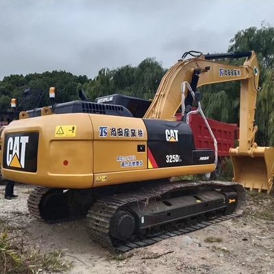 CAT 325d Excavadora de rastreamento utilizada na construção civil com baixas horas de trabalho e eficiência