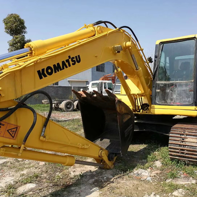 Outras escavadeiras de cilindro hidráulico usadas Komatsu PC120 em baixa com bom estado
