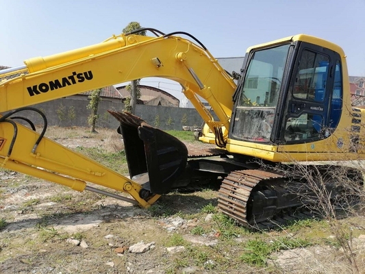 Outras escavadeiras de cilindro hidráulico usadas Komatsu PC120 em baixa com bom estado