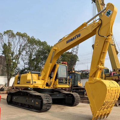 Japão Original Komatsu PC300 Excavadora de rastreador usada com 30000 KG de peso da máquina