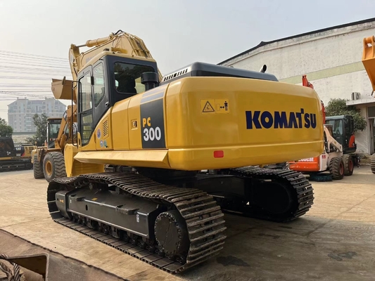 Japão Original Komatsu PC300 Excavadora de rastreador usada com 30000 KG de peso da máquina