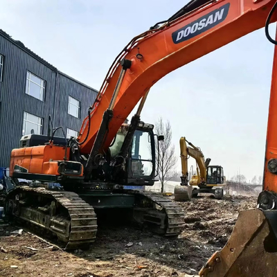 Excavadora usada Doosan DX500LC com motor Doosan Excavadora hidráulica de segunda mão