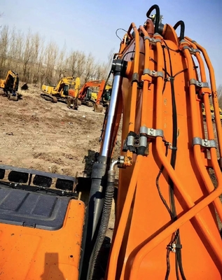 Excavadora usada Doosan DX500LC com motor Doosan Excavadora hidráulica de segunda mão