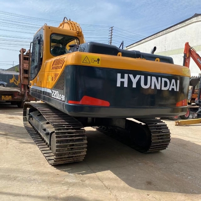 22000 KG peso da máquina usado Hyundai HX220 L escavadeira 125KW Crawler com hidráulica