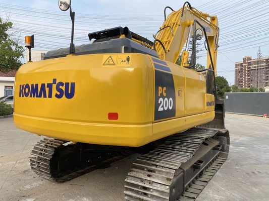 Original KOMATSU PC200-8 Excavadora de 20 toneladas de segunda mão com poucas horas de trabalho