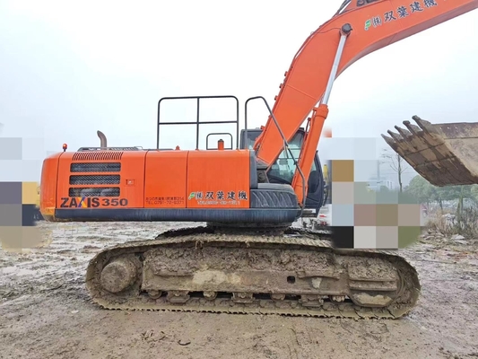 Excavadora usada Hitachi ZX350G Crawler com pintura original e poucas horas de trabalho 0-2000