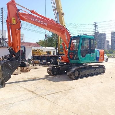 Excavadora usada Hitachi EX120 Crawler em 1200 KG peso da máquina